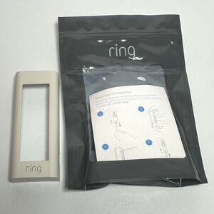 Ring Video Doorbell Pro Faceplate Pearl White‎ Replacement Cover OEM